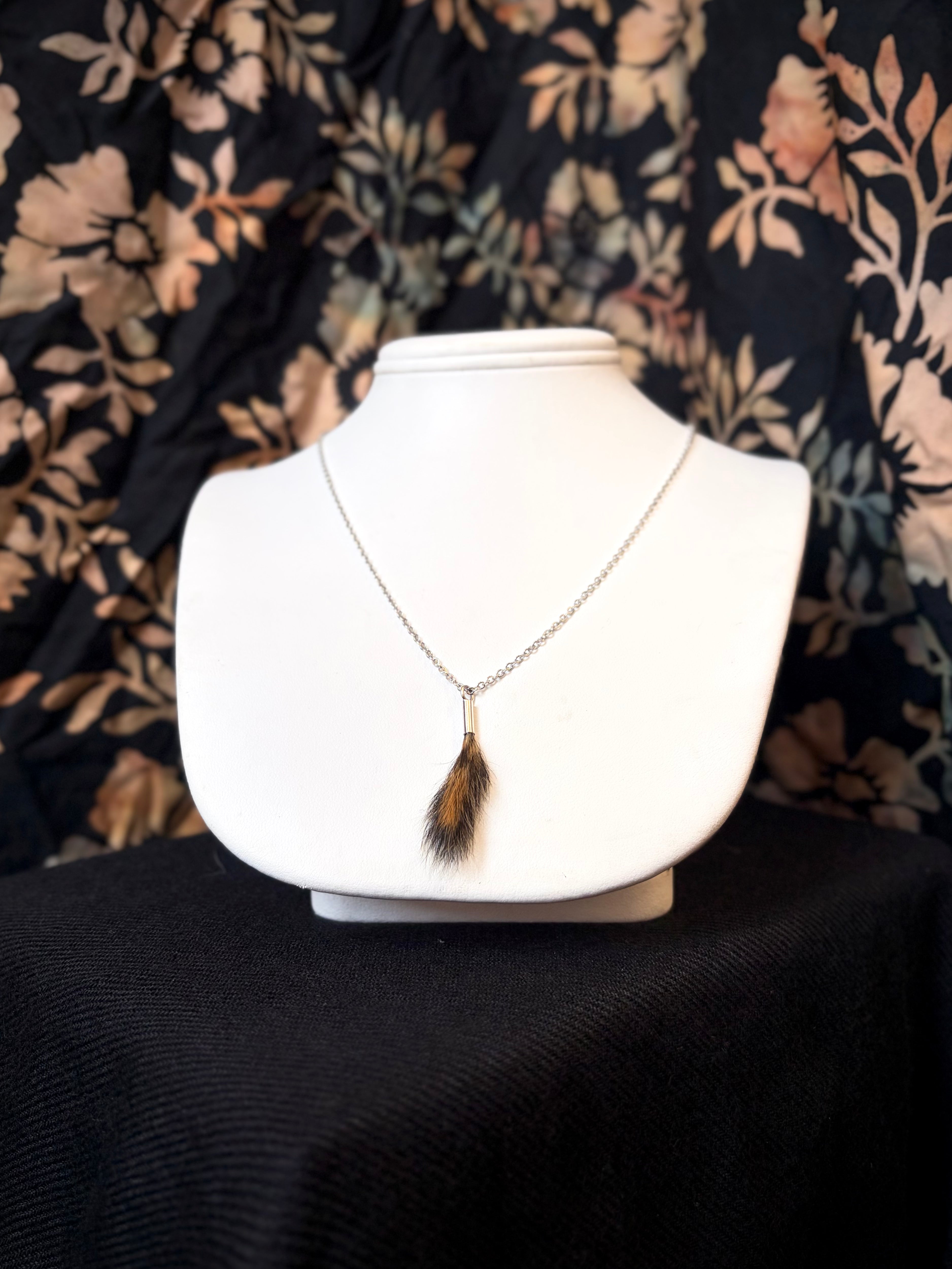 Chipmunk Tail Necklace