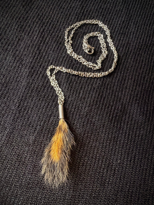 Chipmunk Tail Necklace