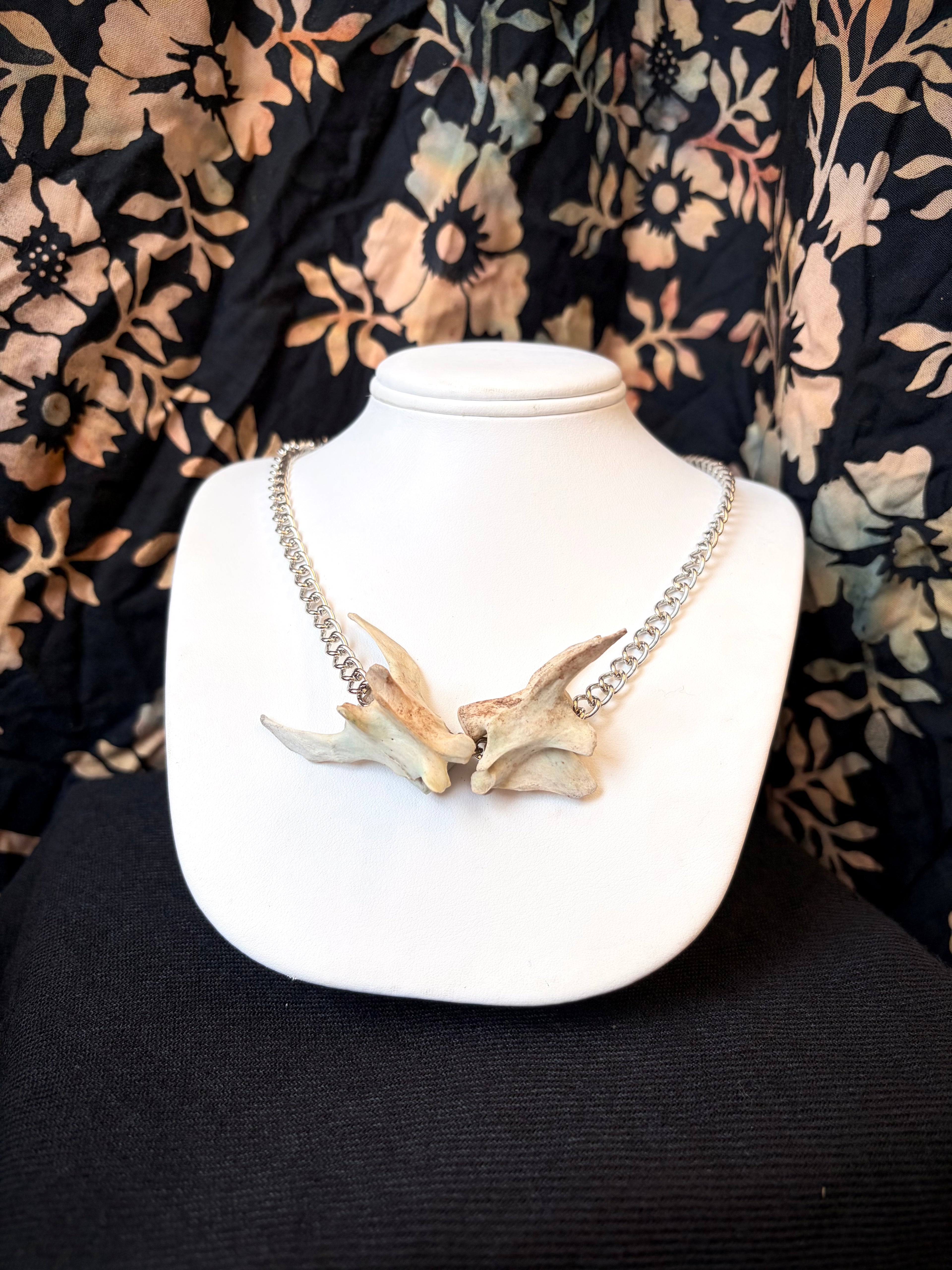 Deer Vertebrae Necklace