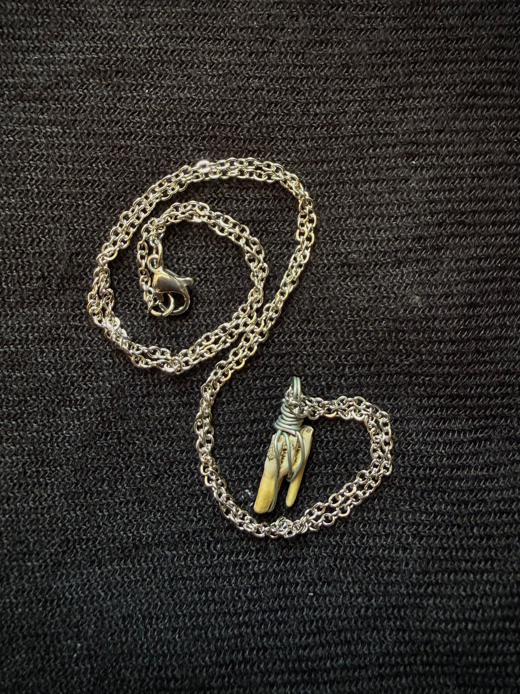 Small Deer Tooth Necklace